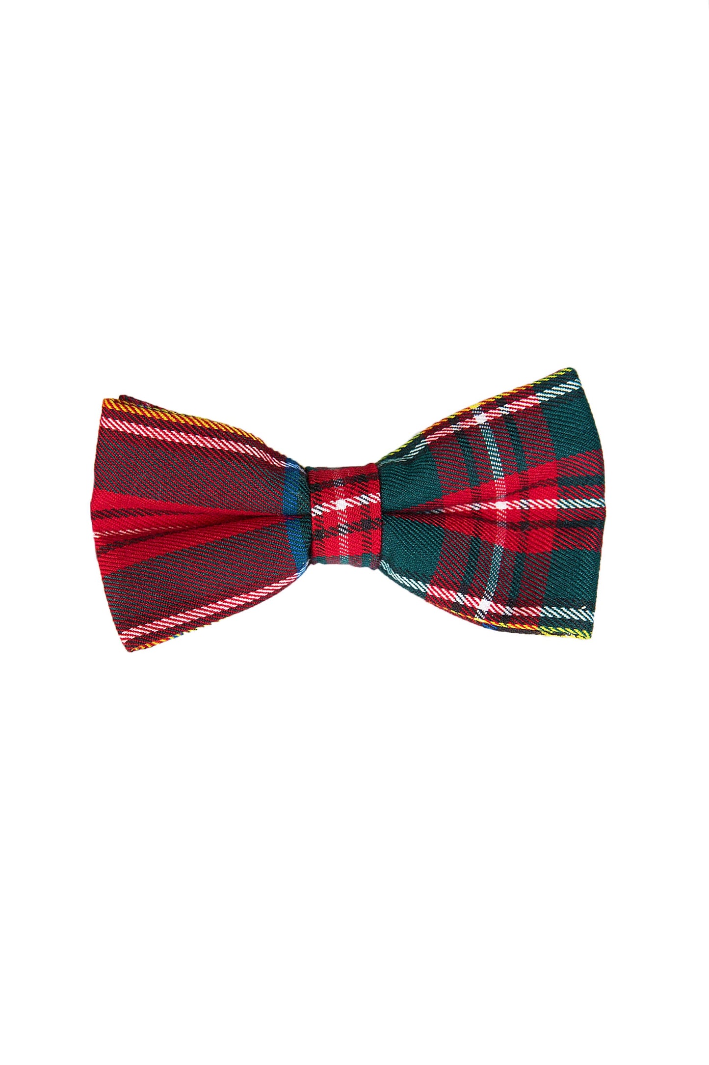  The Rockefeller | Red And Green Plaid Bow Tie