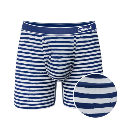  The Sailor | Nautical Stripe Ball Hammock® Pouch Underwear With Fly