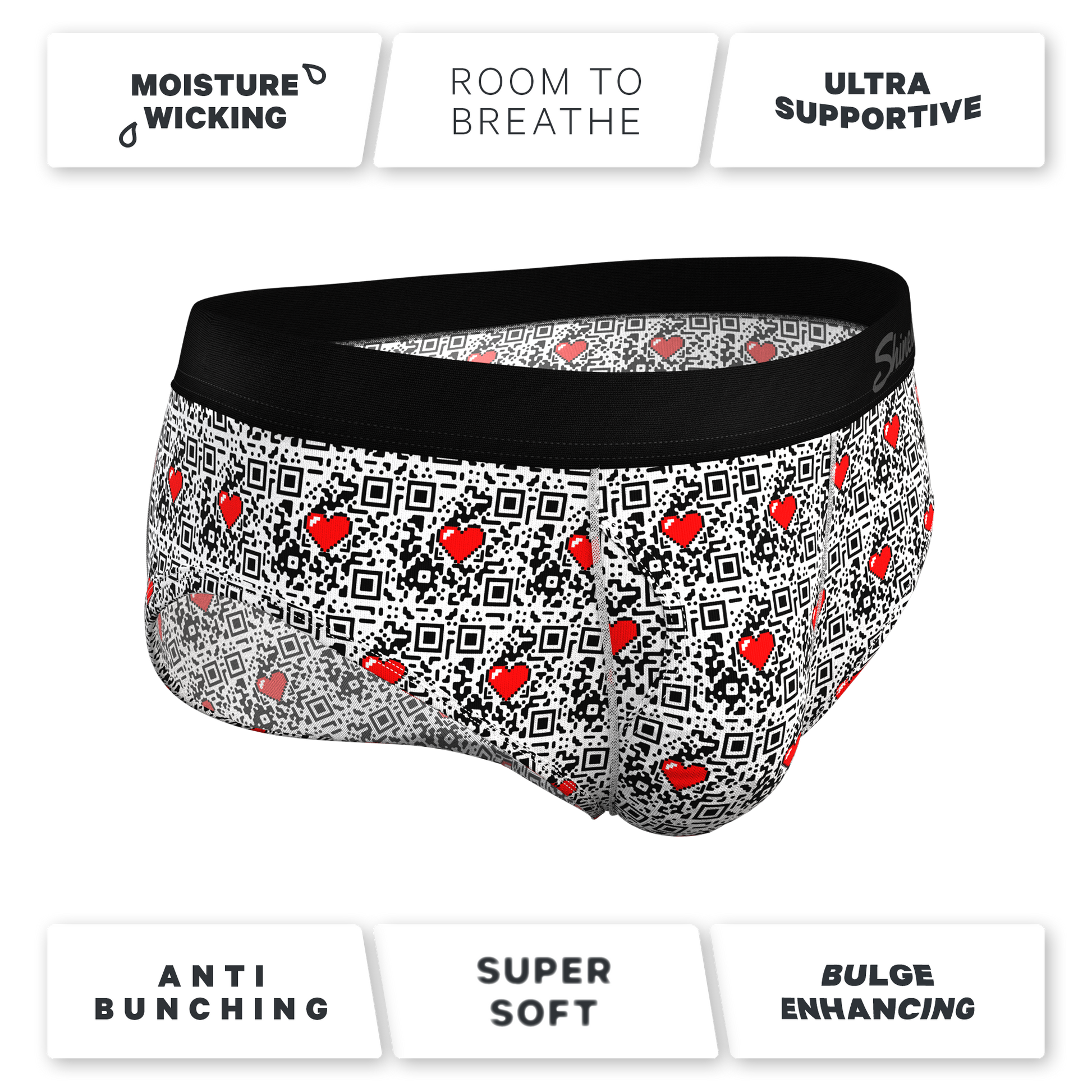  The Scan Me | QR Code Ball Hammock® Pouch Underwear Briefs