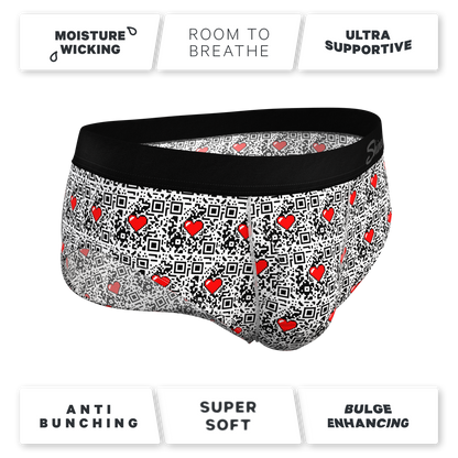  The Scan Me | QR Code Ball Hammock® Pouch Underwear Briefs