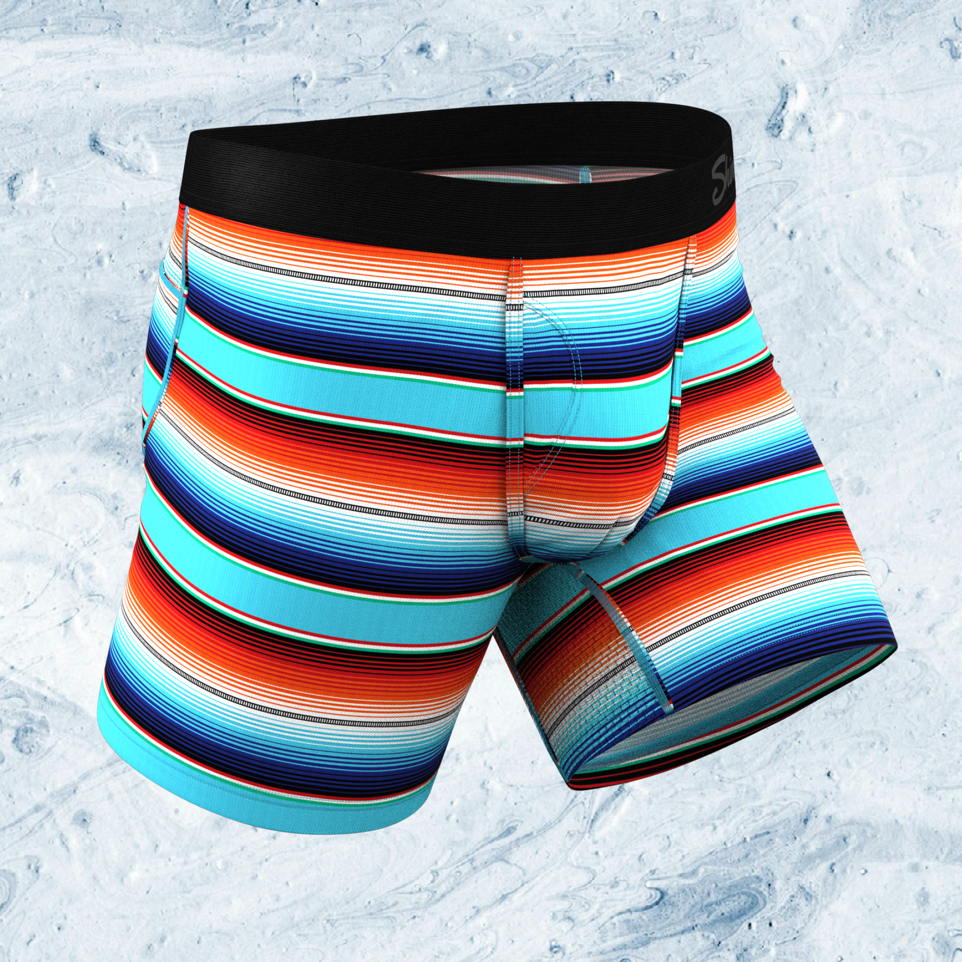 The Sedona Siesta | Blue And Orange ParadICE™ Cooling Ball Hammock® Pouch Underwear