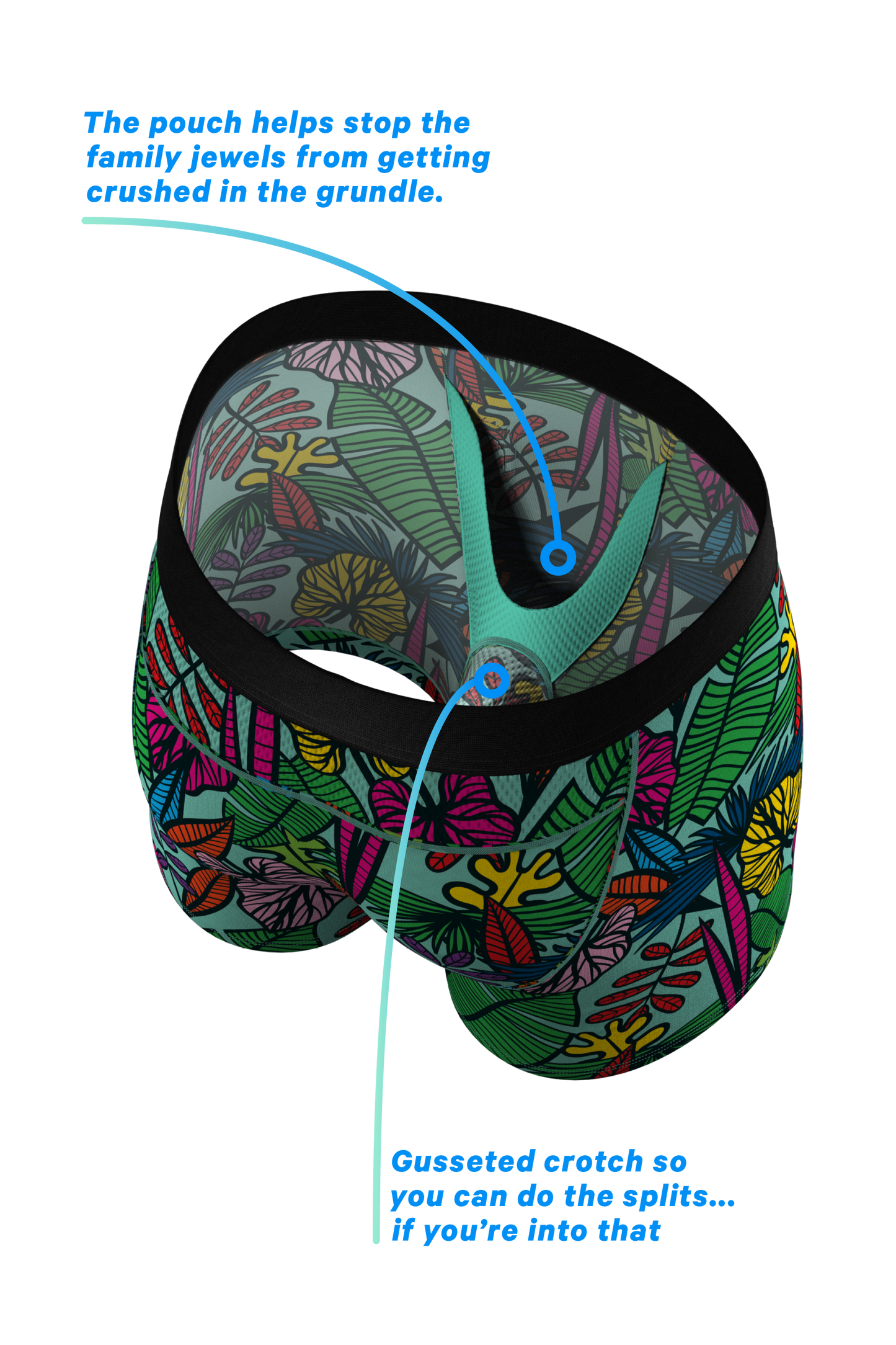  The Sex On The Beach | Tropical ParadICE™ Cooling Ball Hammock® Underwear With Fly
