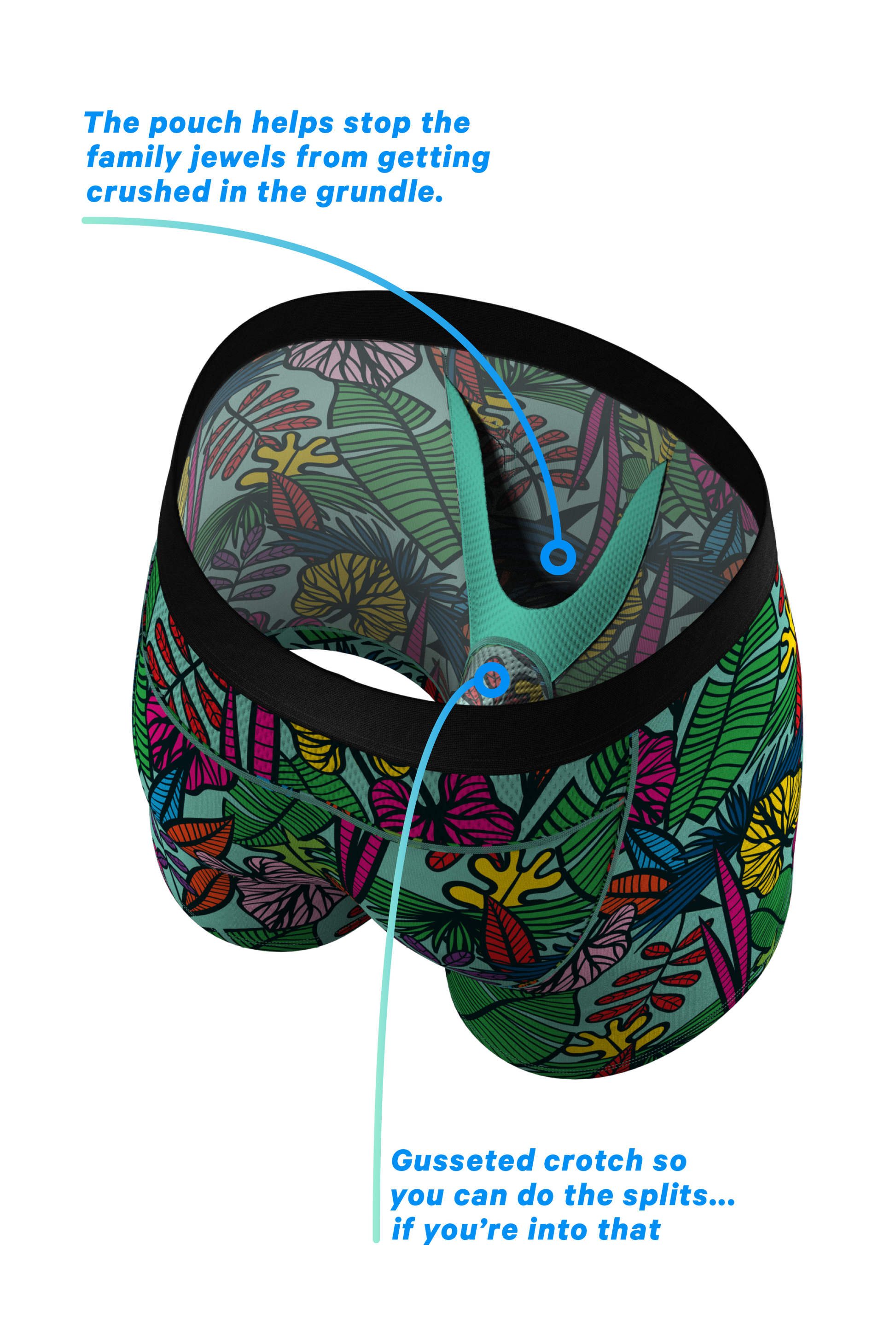  The Sex On The Beach | Tropical ParadICE™ Cooling Ball Hammock® Underwear With Fly