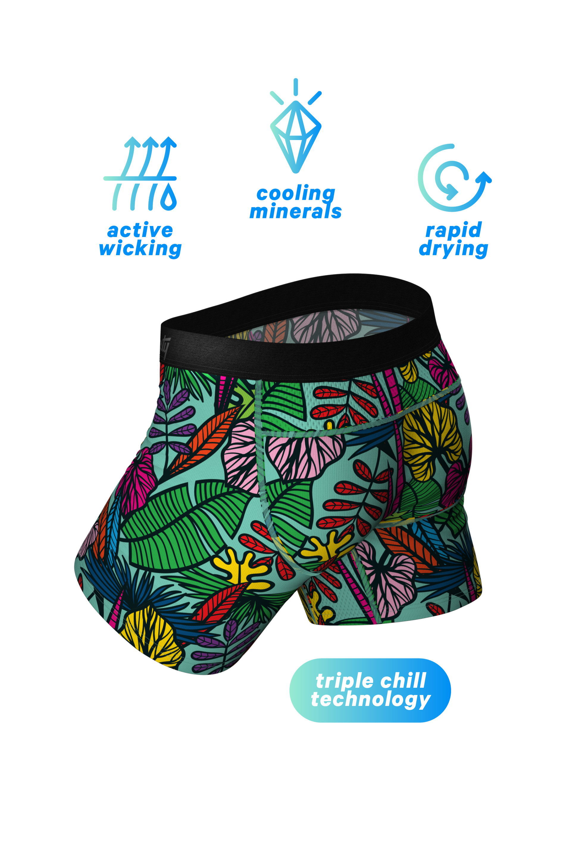  The Sex On The Beach | Tropical ParadICE™ Cooling Ball Hammock® Underwear With Fly