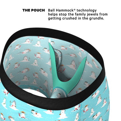  The Frosty Mistress | Snow Women Ball Hammock® Pouch Underwear With Fly