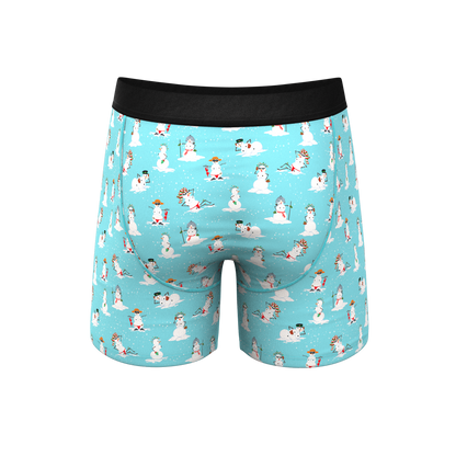  The Frosty Mistress | Snow Women Ball Hammock® Pouch Underwear With Fly