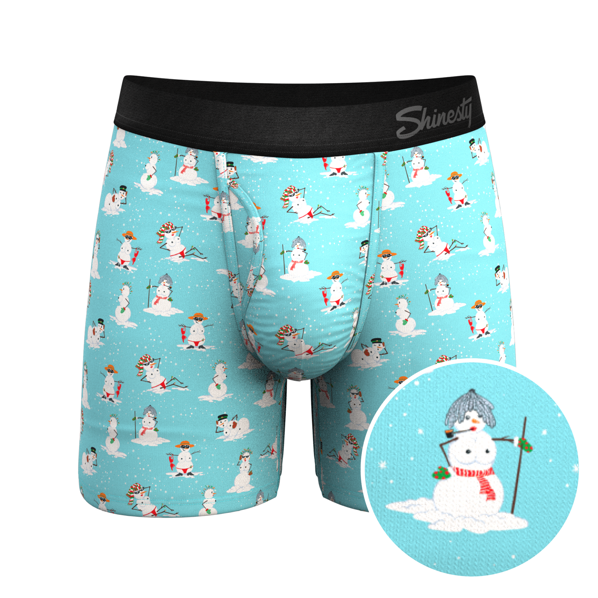  The Frosty Mistress | Snow Women Ball Hammock® Pouch Underwear With Fly