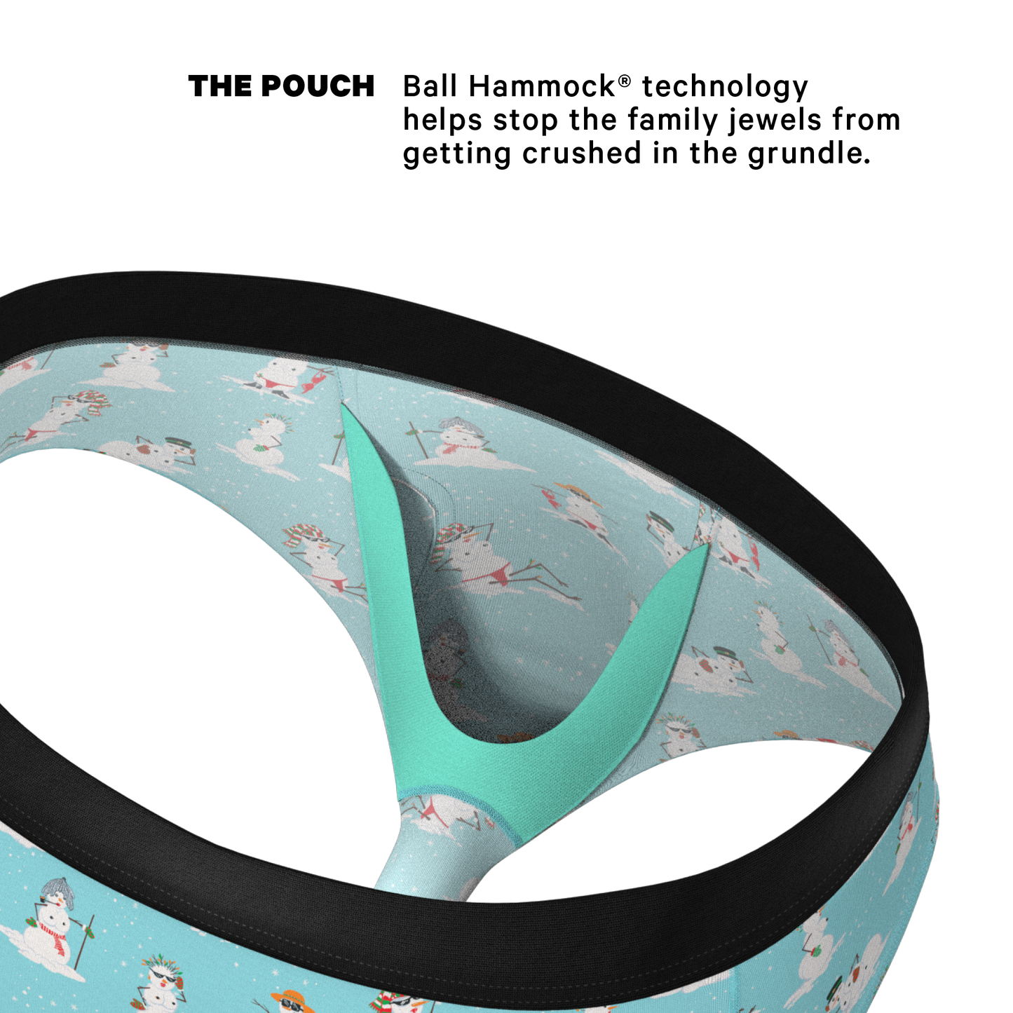  The Frosty Mistress | Snow Women Ball Hammock® Pouch Underwear Briefs