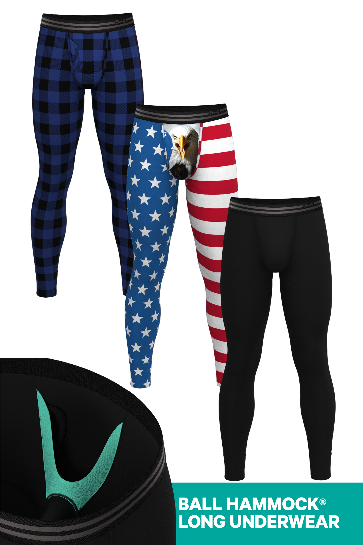  The Snug As A Bug | Ball Hammock® Long Johns 3 Pack