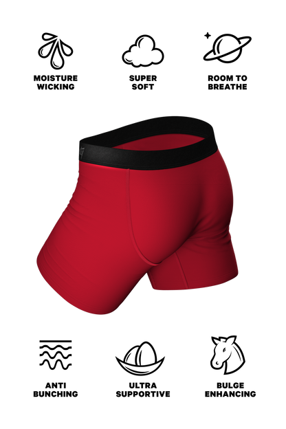  The St Knickers | Santa Belt Ball Hammock® Pouch Underwear With Fly