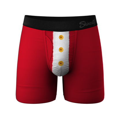  The St Knickers | Santa Belt Ball Hammock® Pouch Underwear With Fly