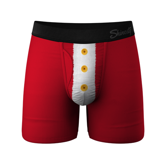  The St Knickers | Santa Belt Ball Hammock® Pouch Underwear With Fly