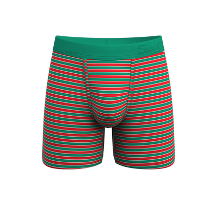  The Stripe Club | Christmas Striped Ball Hammock® Pouch Underwear