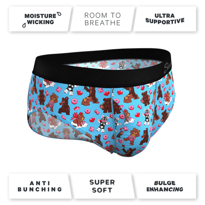  The Stuffed Animal | Teddy Bear Ball Hammock® Pouch Underwear Briefs