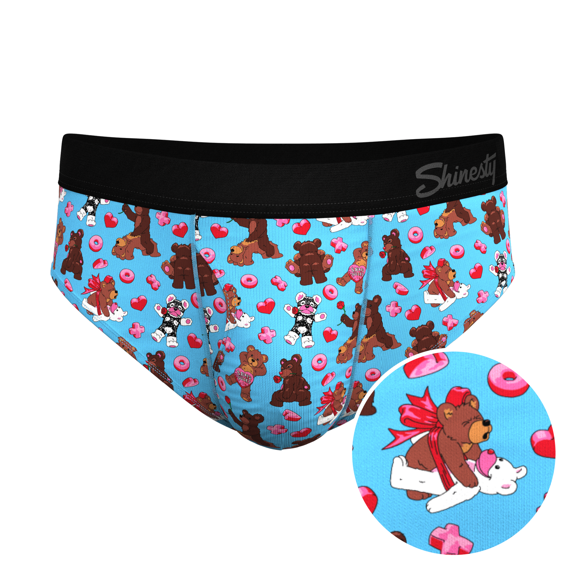  The Stuffed Animal | Teddy Bear Ball Hammock® Pouch Underwear Briefs