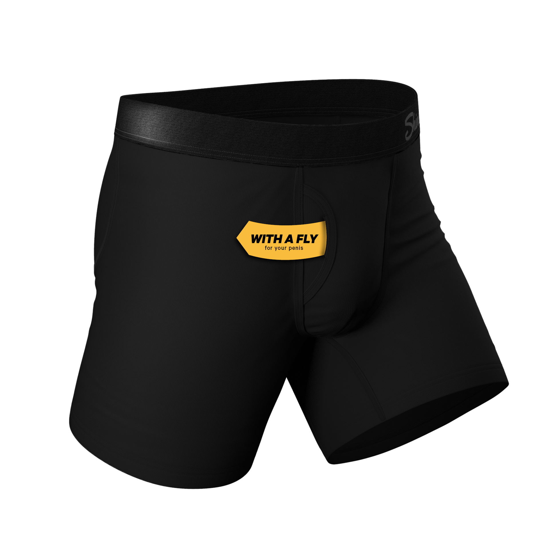  The Zero Shades Of Grey | Black Ball Hammock® Pouch Underwear With Fly 3 Pack