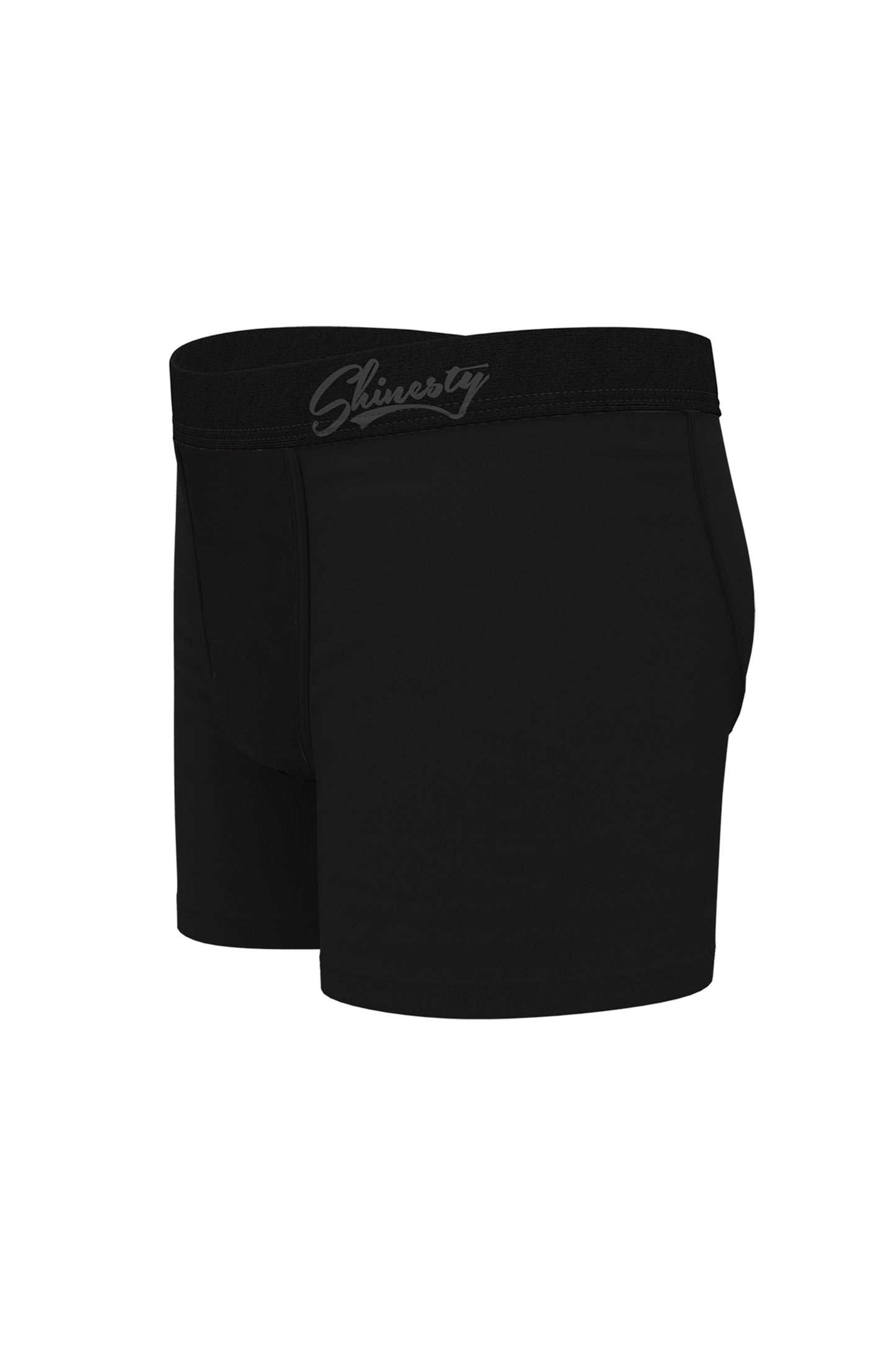  The Threat Level Midnight | Solid Black Boys Boxers