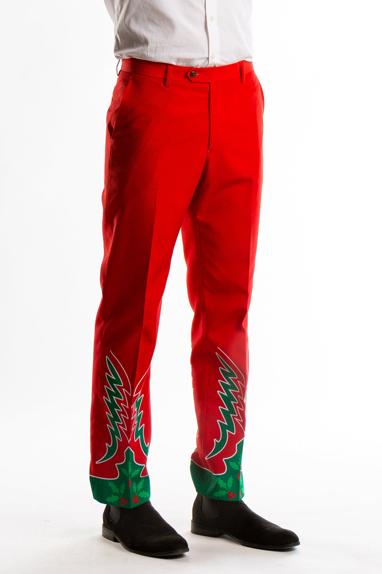  The Devout Desperado | Western Ugly Christmas Suit Pants