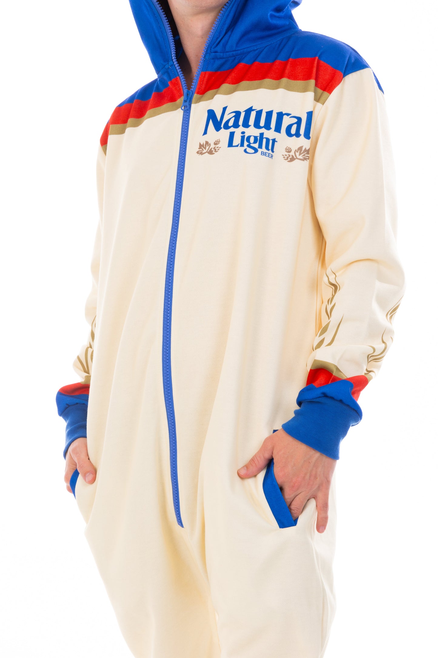  The Act Natural | Natural Light Retro Ski Onesie