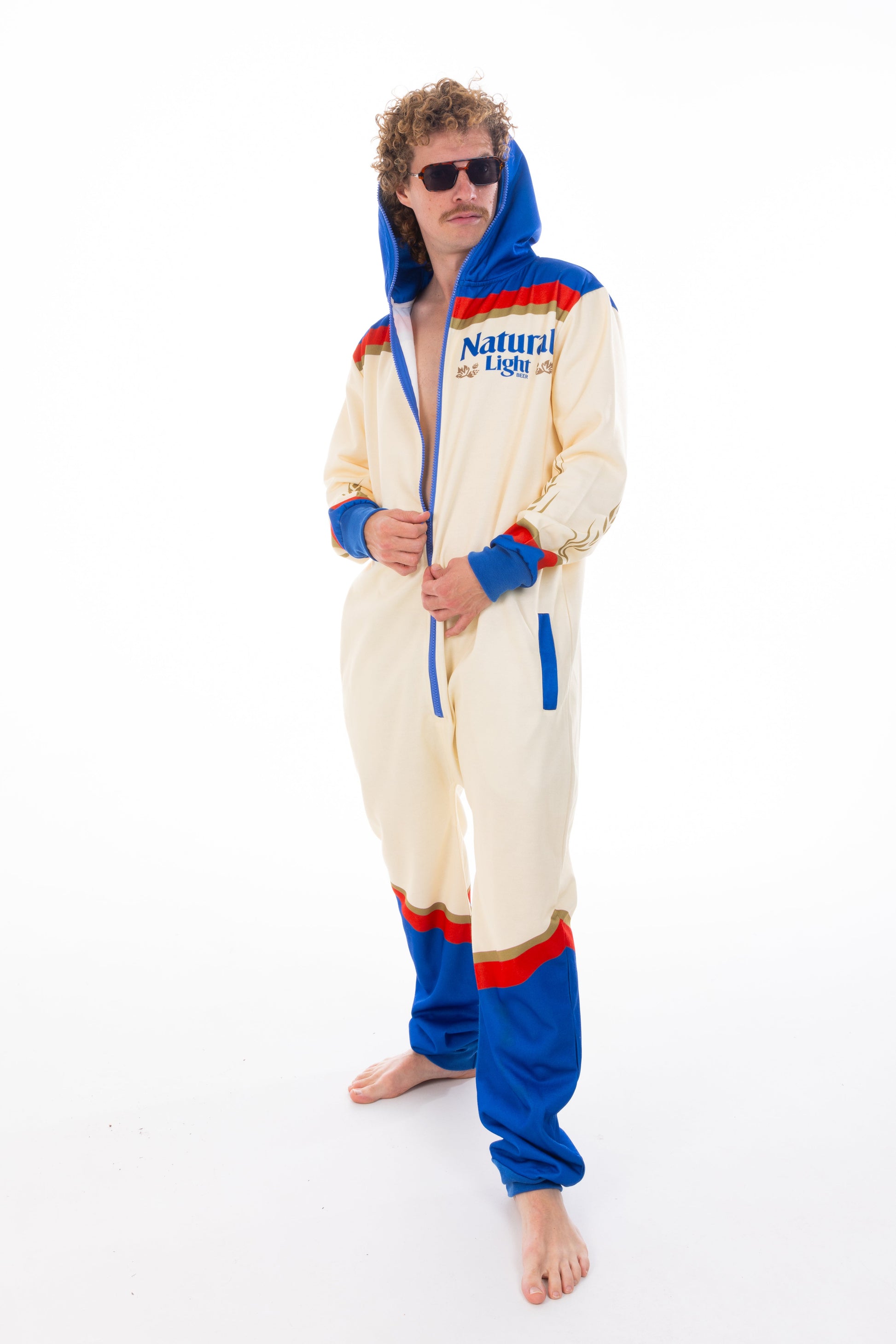  The Act Natural | Natural Light Retro Ski Onesie