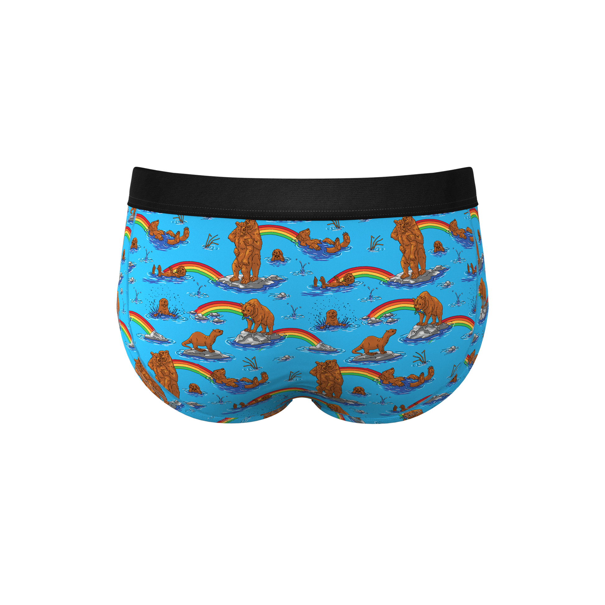  The Bear | Bear And Otter Rainbow Ball Hammock® Pouch Underwear Briefs