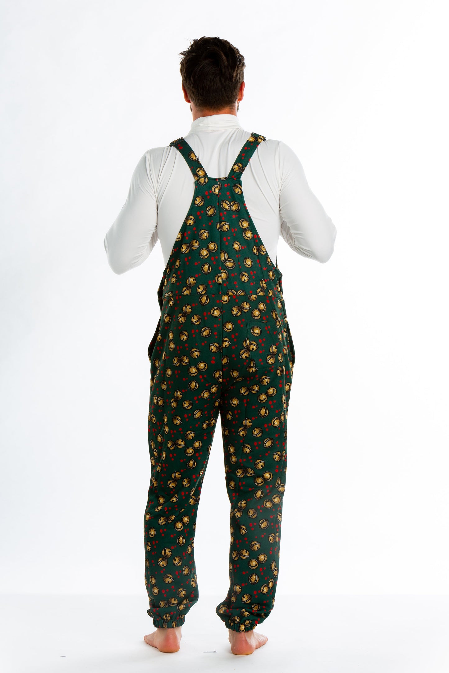  The Bells On Bobtail | Mens Jingle Bells Pajamaralls®