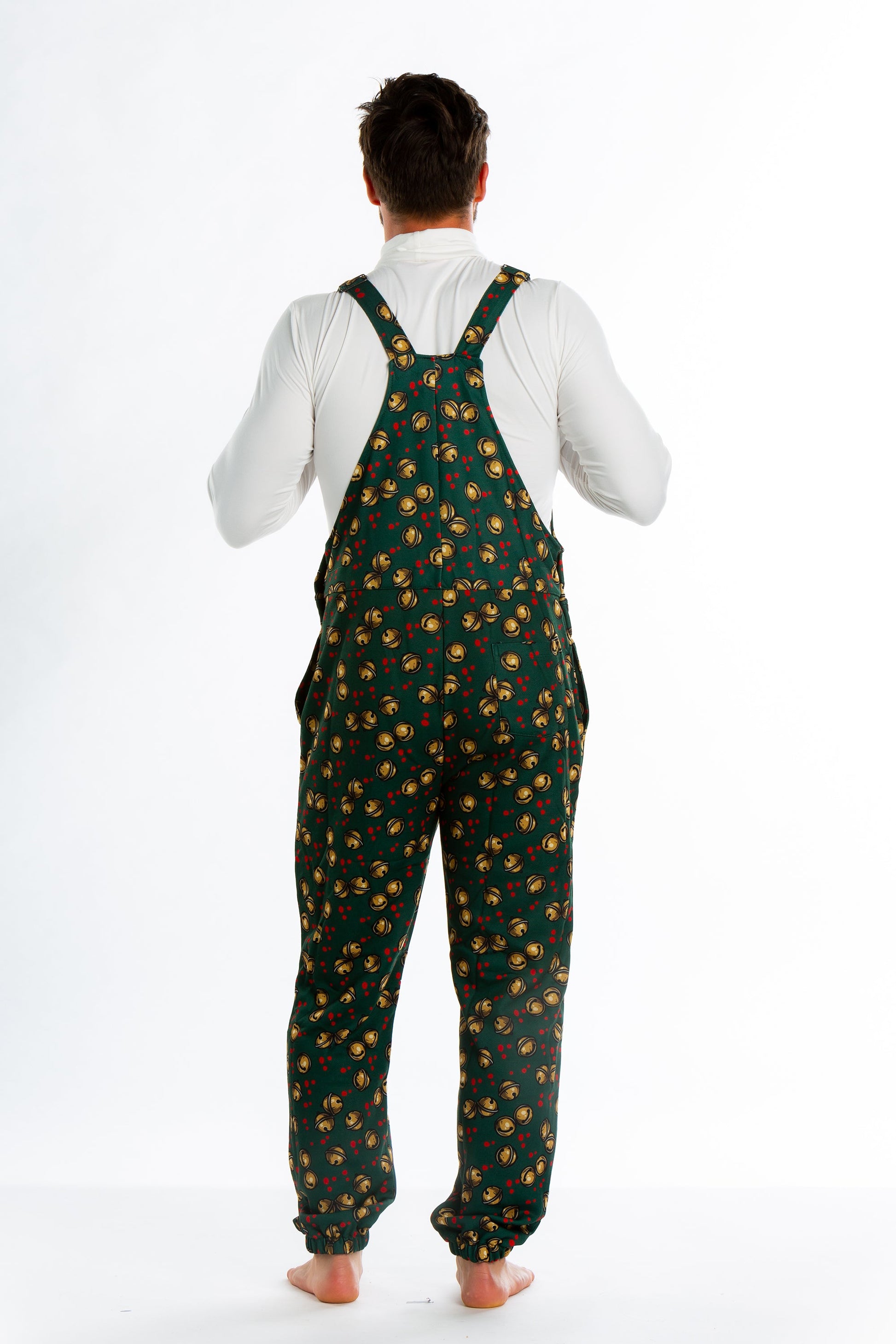  The Bells On Bobtail | Mens Jingle Bells Pajamaralls®