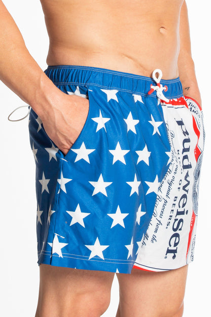  The Bud Diesels | Budweiser Ball Hammock® Pouch 5" Swim Trunks