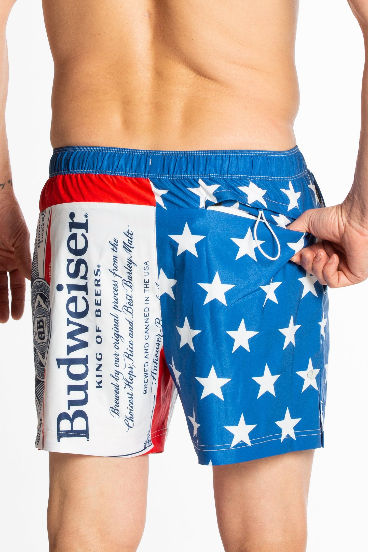  The Bud Diesels | Budweiser Ball Hammock® Pouch 5" Swim Trunks