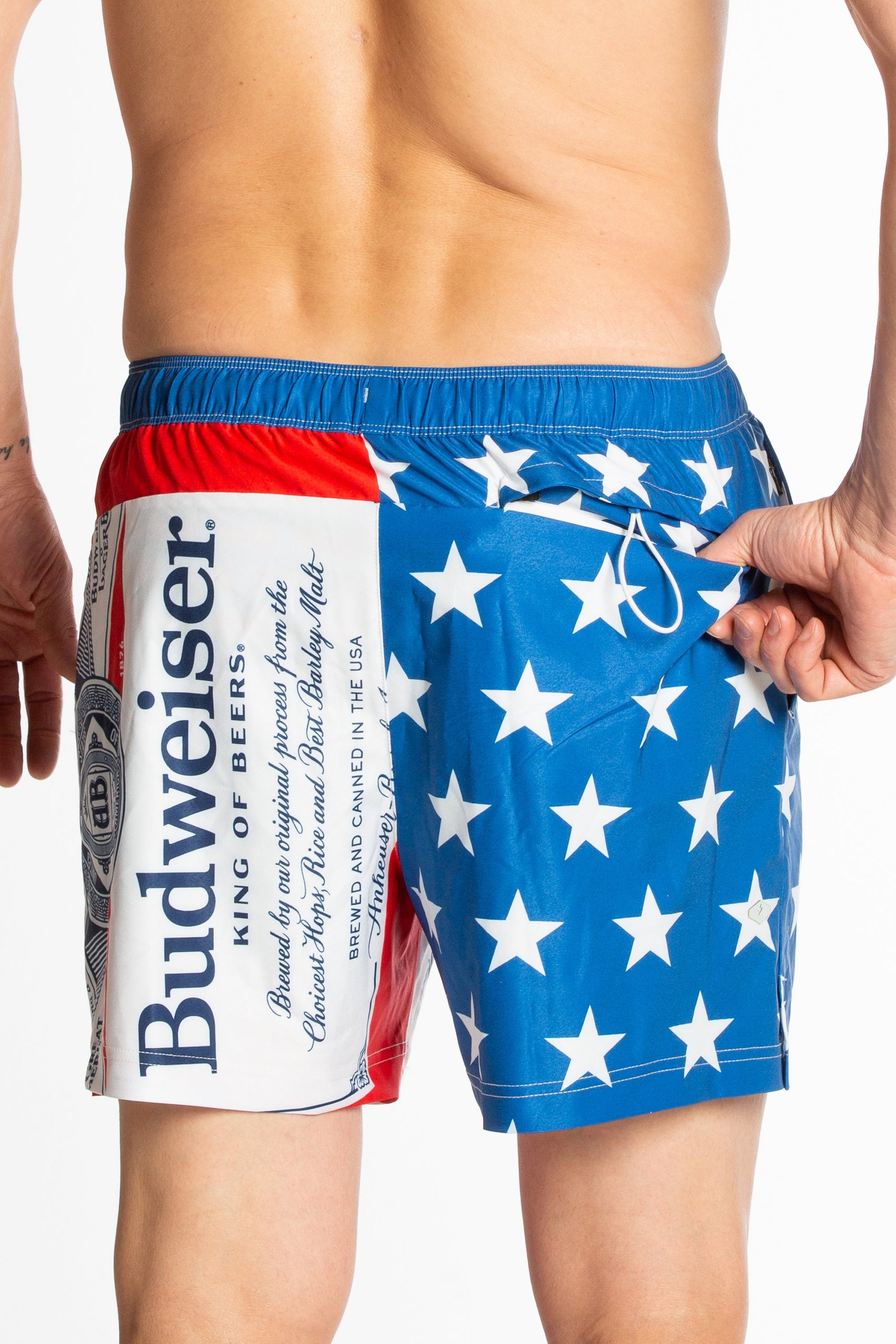  The Bud Diesels | Budweiser Ball Hammock® Pouch 5" Swim Trunks