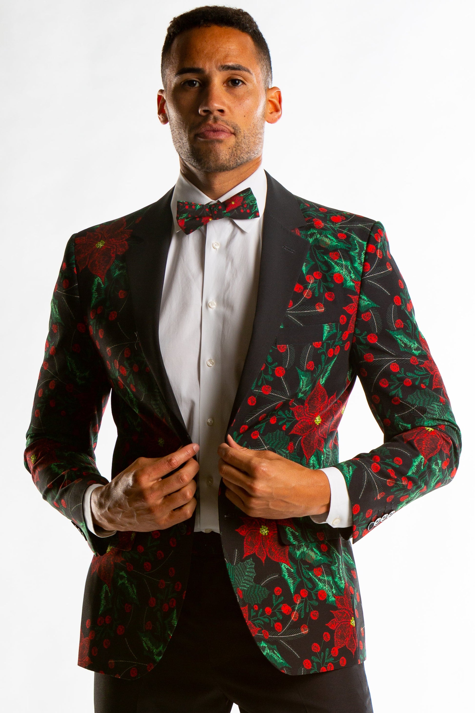  The Centerpiece | Poinsettia Ugly Christmas Suit