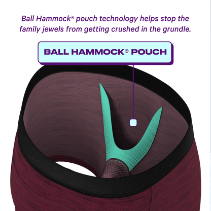  The Chili Pepper | Dark Red ParadICE™ Cooling Ball Hammock® Underwear