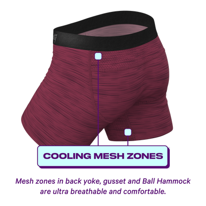  The Chili Pepper | Dark Red ParadICE™ Cooling Ball Hammock® Underwear
