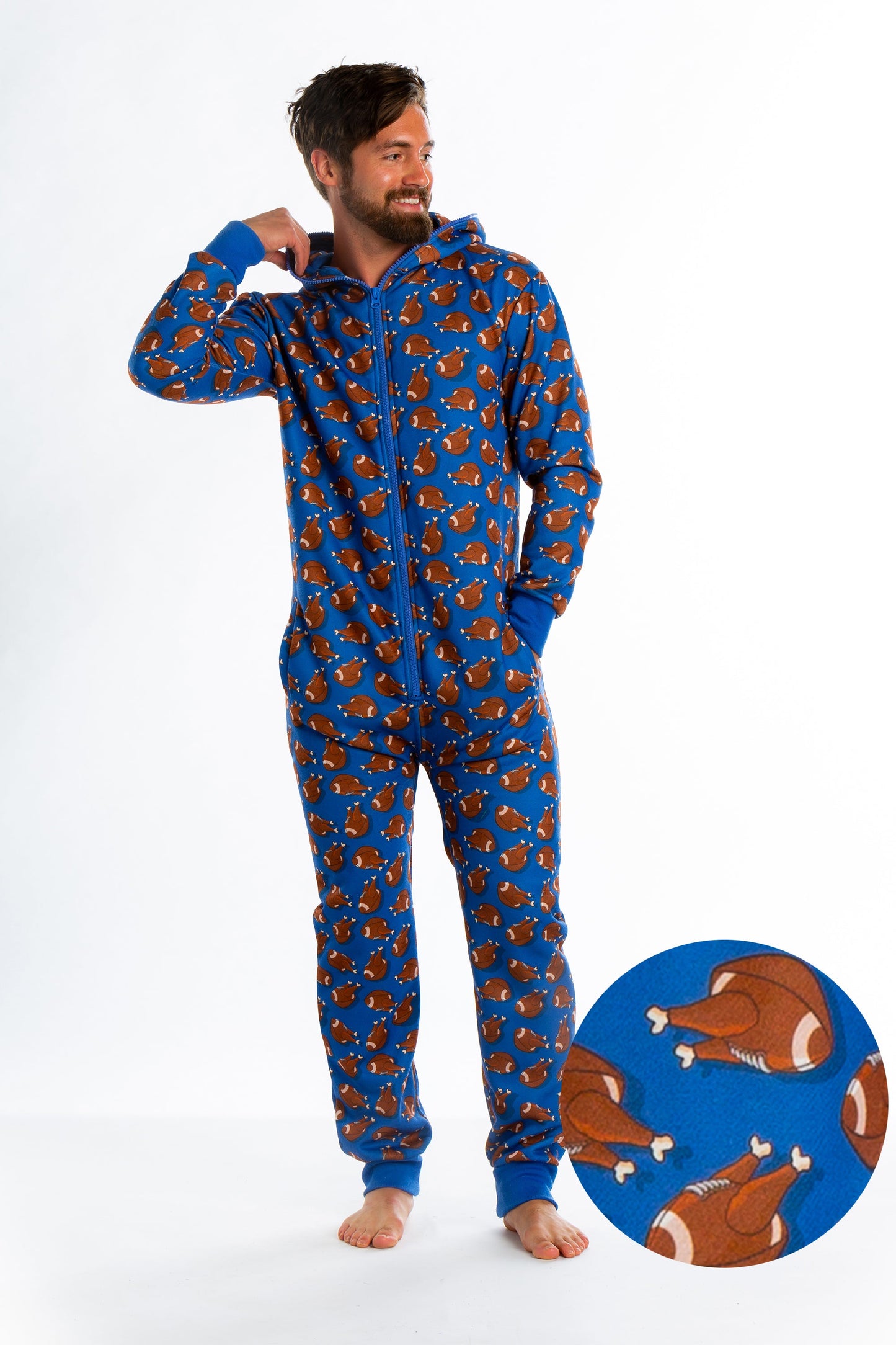  The Couch Coach | Thanksgiving Football Onesie