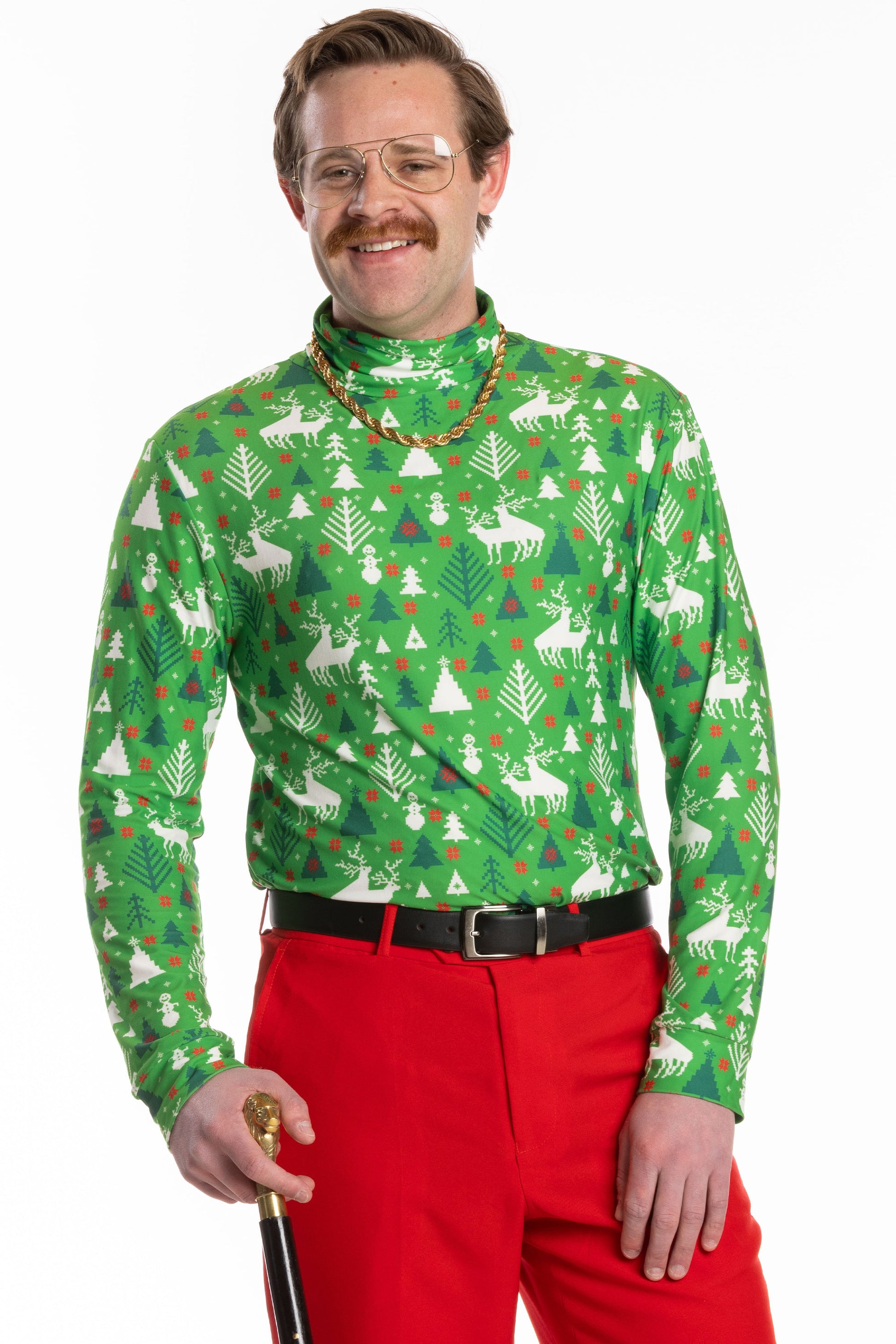  The Dasher Did Dancer | Reindeer Christmas Turtleneck