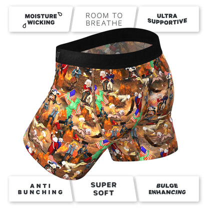  The Democracy | American Themed Ball Hammock® Pouch Underwear 5 Pack