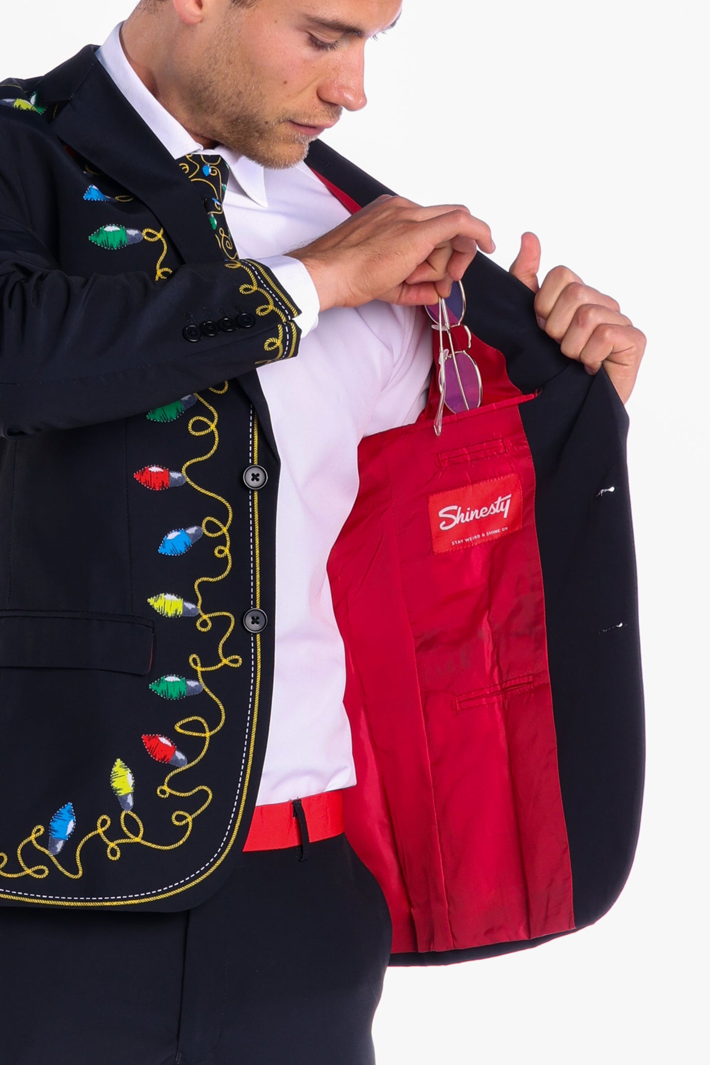  The Duke Of December | Christmas Lights Ugly Christmas Suit