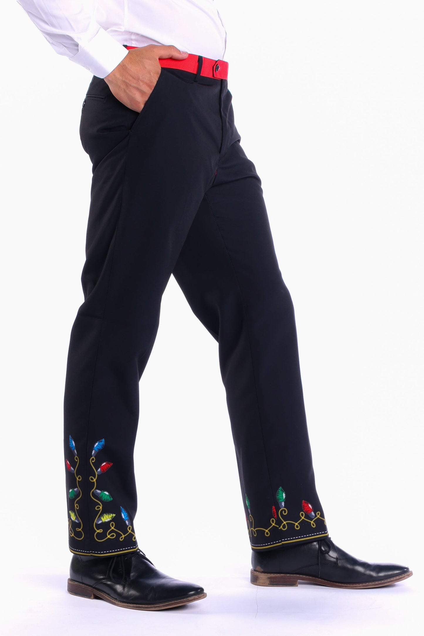  The Duke Of December | Christmas Lights Ugly Christmas Suit Pants