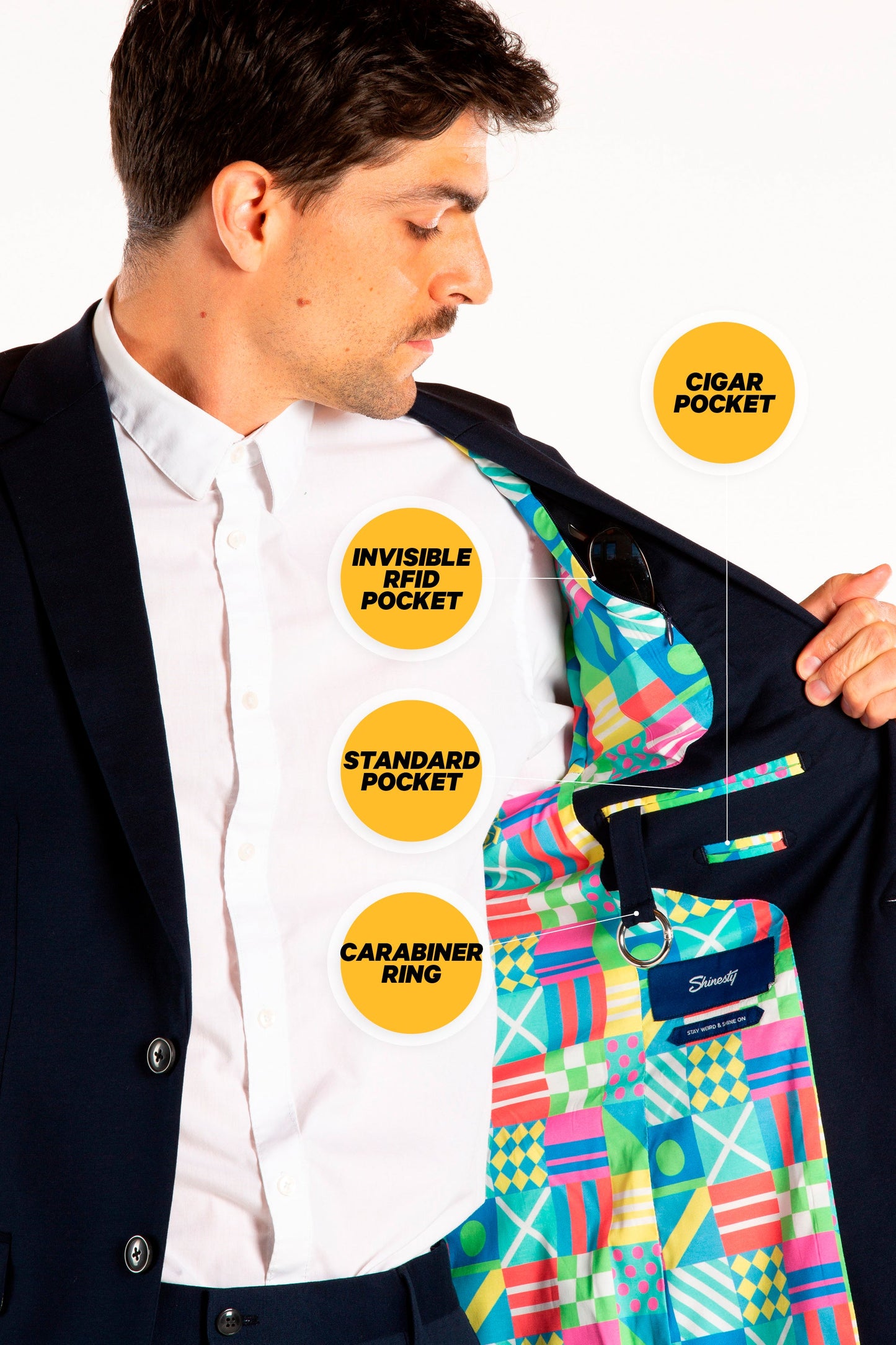  The Executive | Patchwork Flag Ultimate Suit