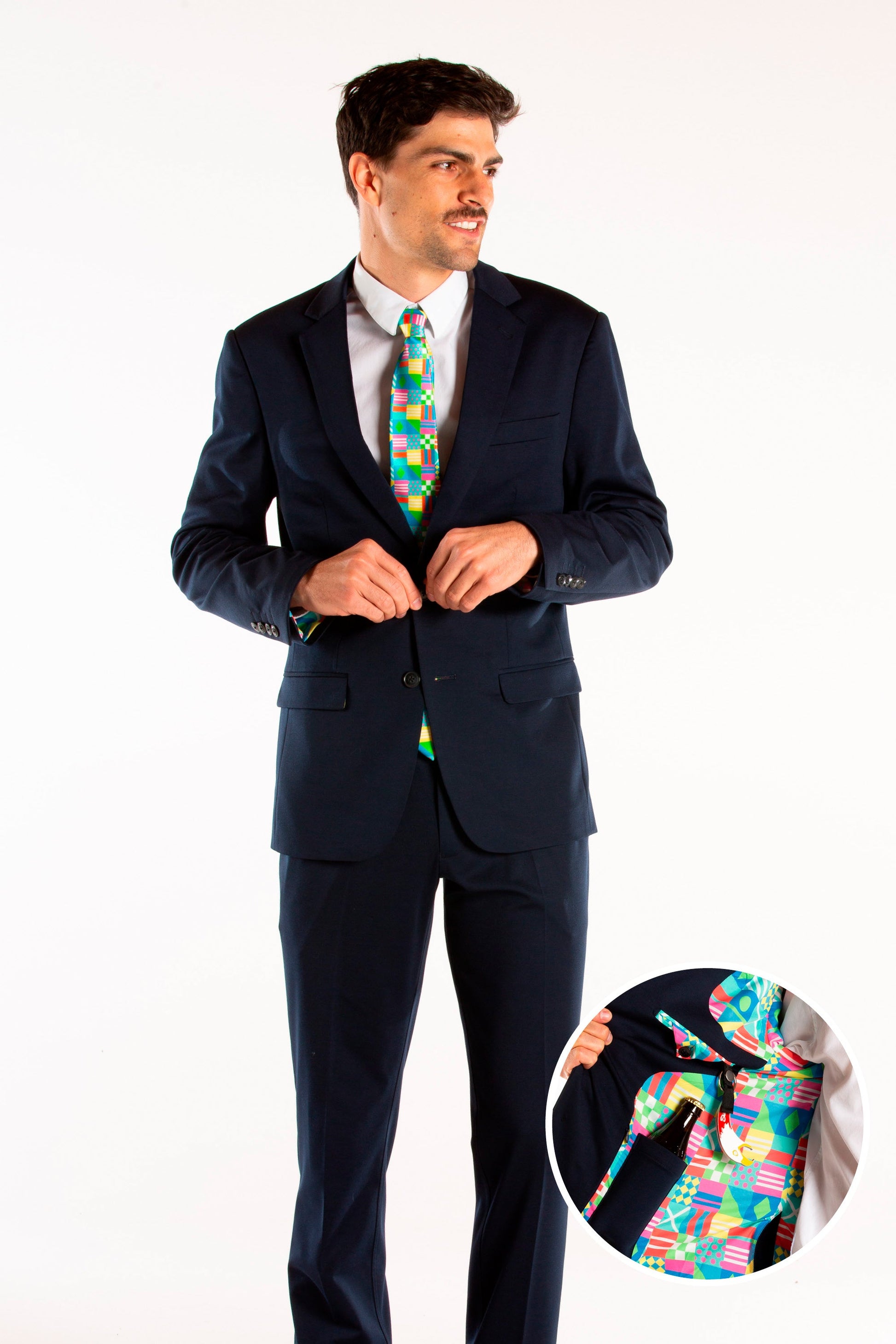  The Executive | Patchwork Flag Ultimate Suit