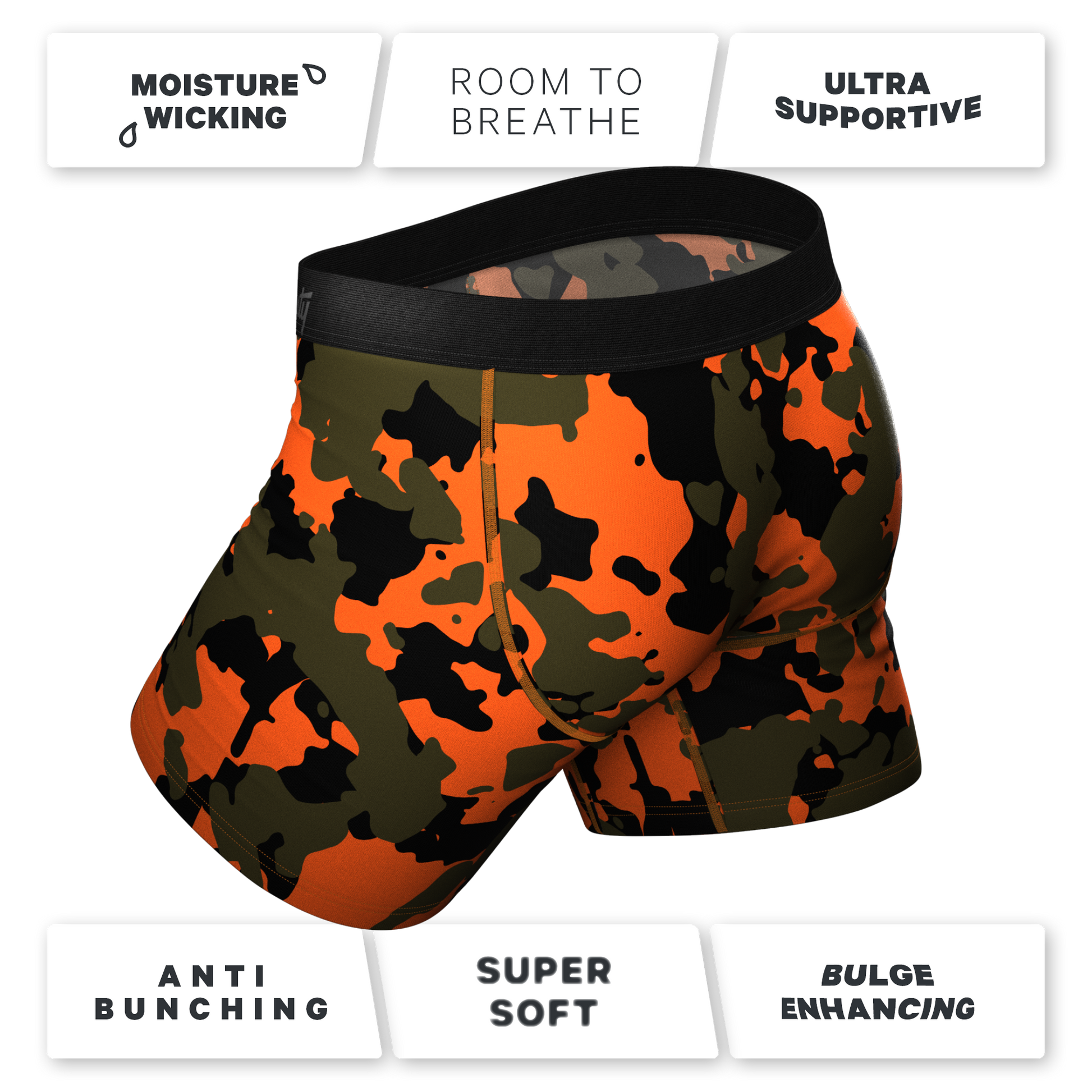  The Gentlemans Choice | Best Sellers Ball Hammock® Pouch Underwear With Fly 4 Pack