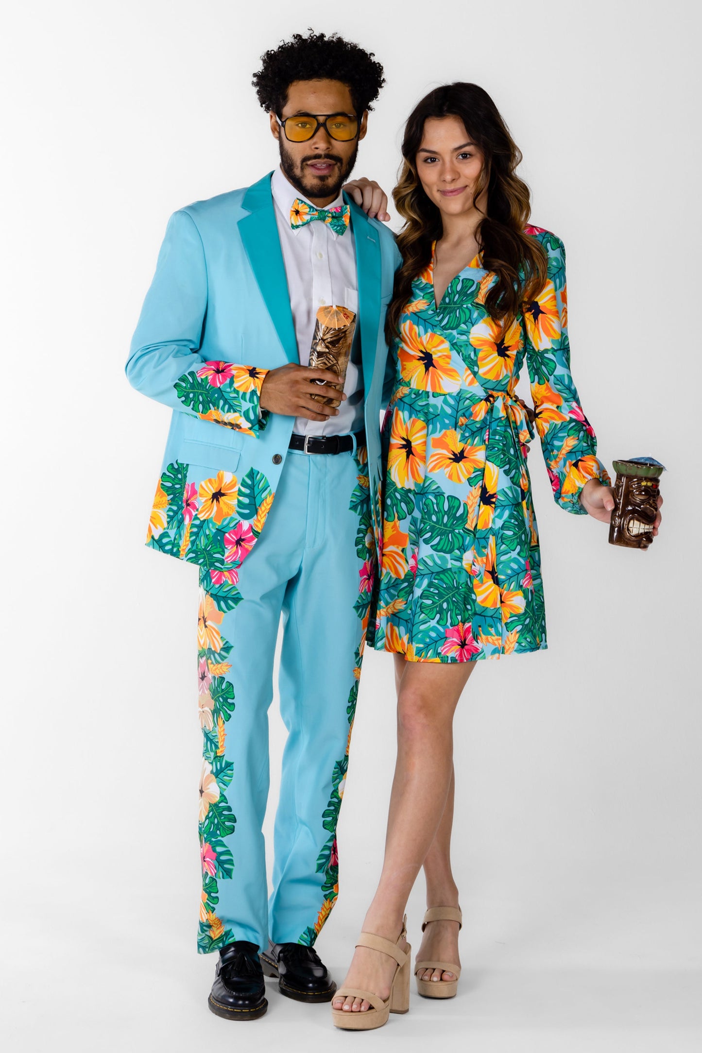  The Hibiscus Honeymoon | Floral Hawaiian Suit