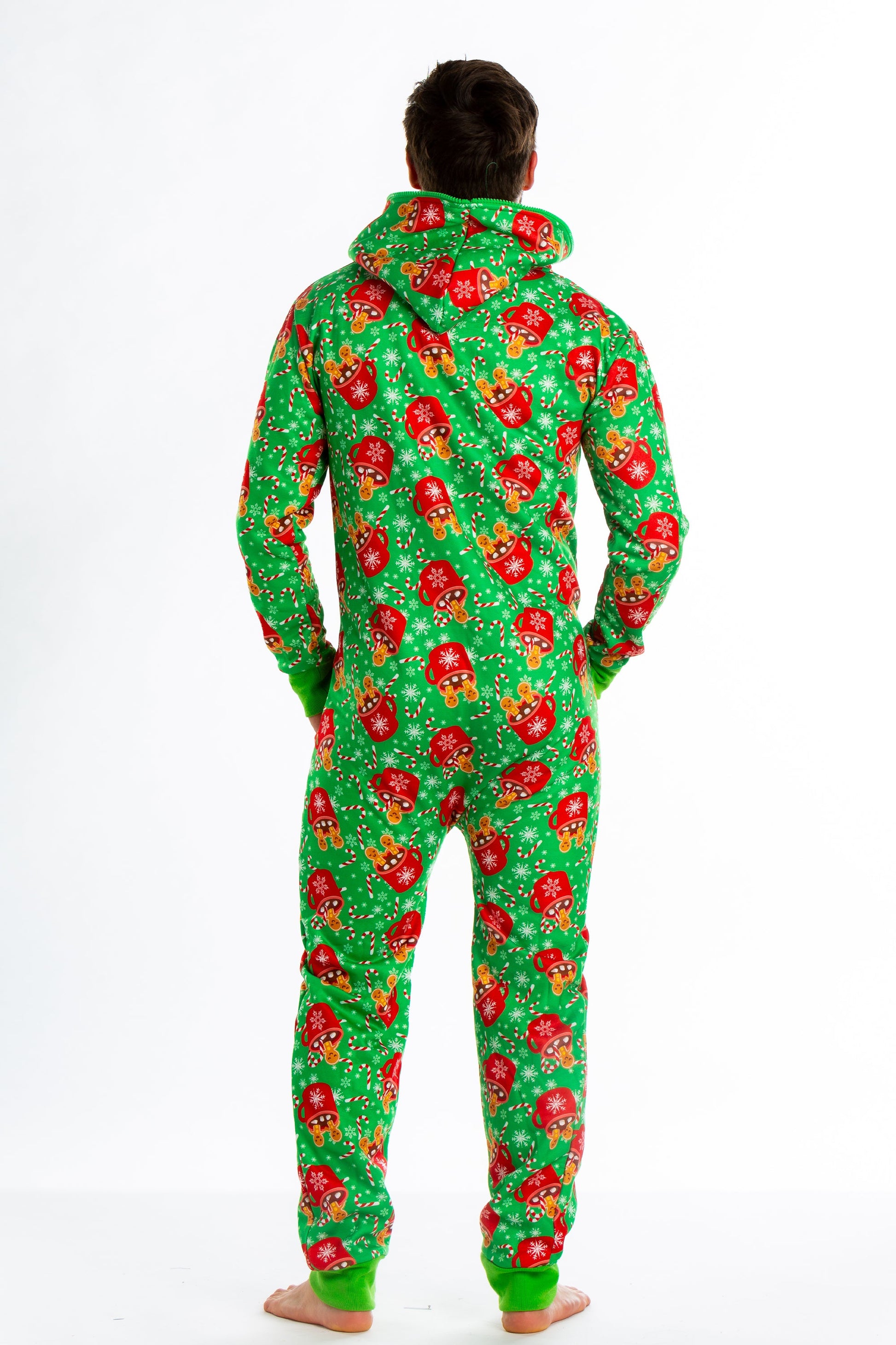  The Hot Cocoa-cuzzi | Gingerbread Christmas Onesie