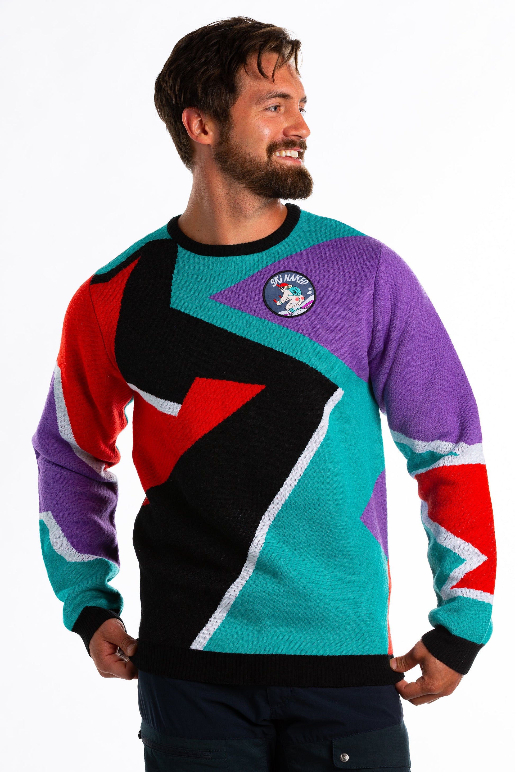 The Lax Liftie | Retro 90s Ski Sweater