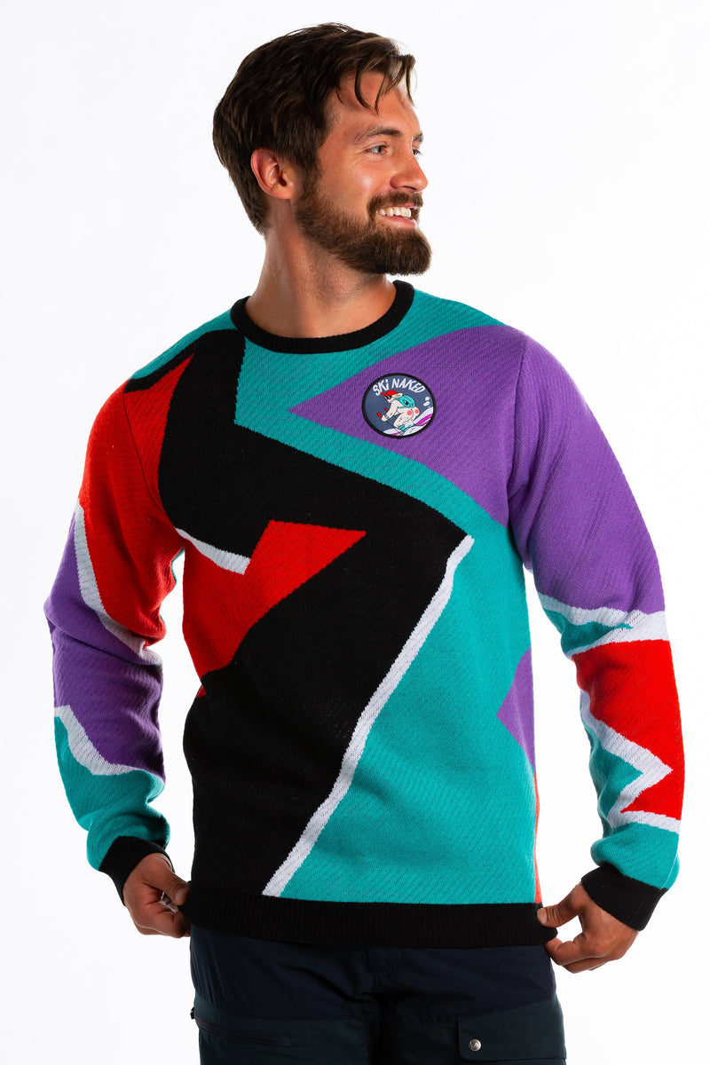  The Lax Liftie | Retro 90s Ski Sweater