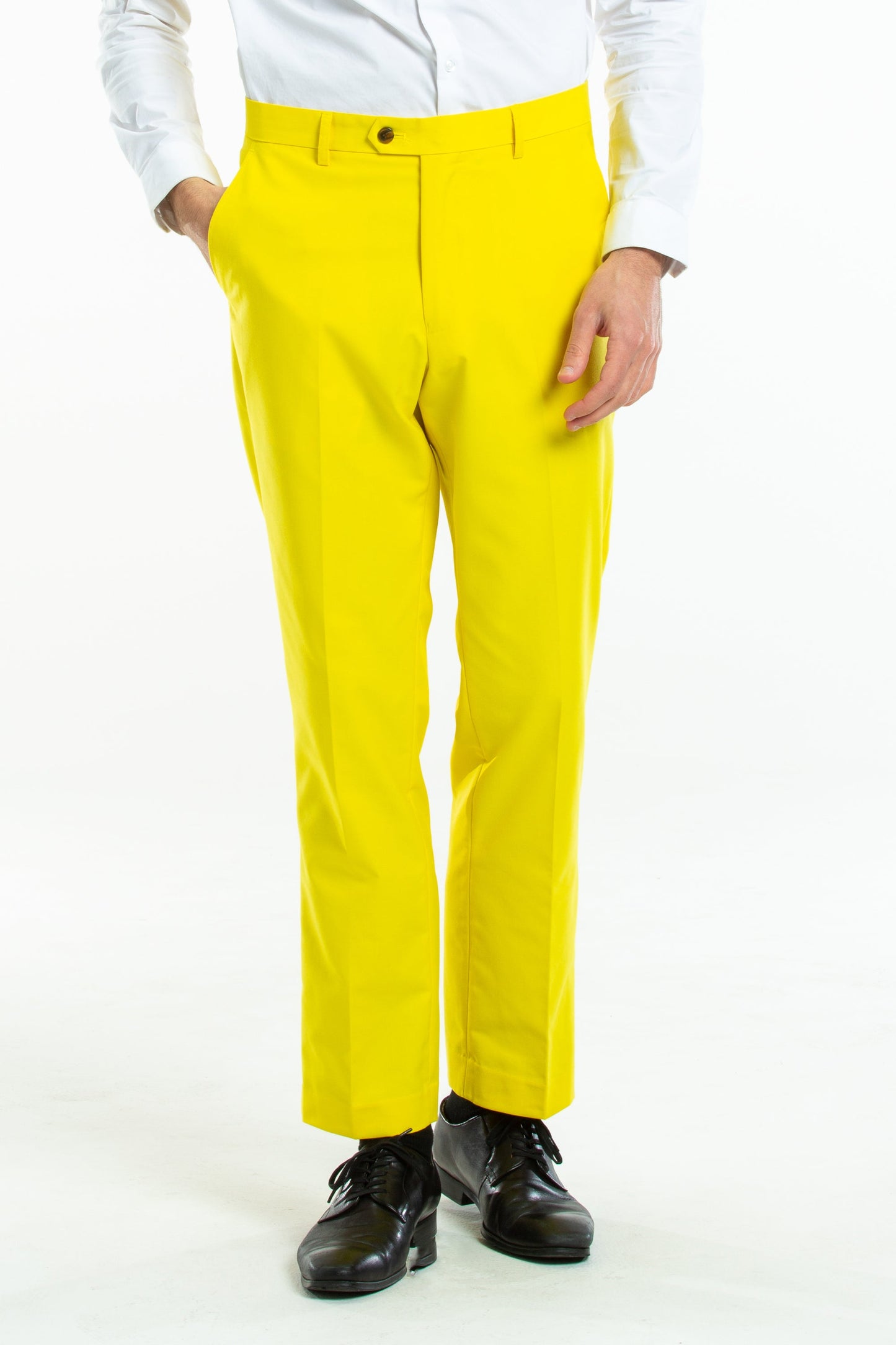  The Lemonade | Yellow Pastel Suit Pants
