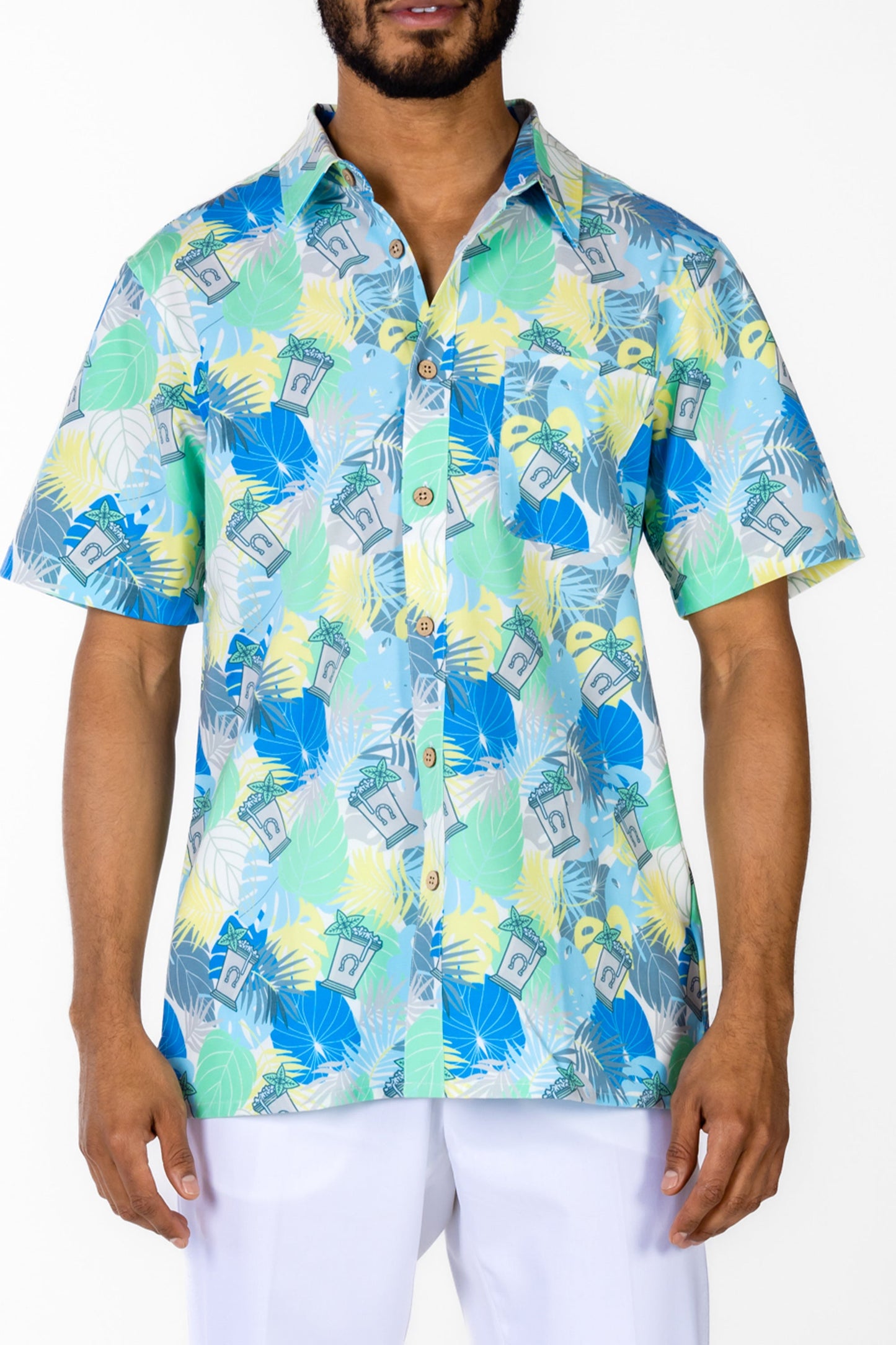  The Minty Fresh | Tropical Derby Hawaiian Shirt