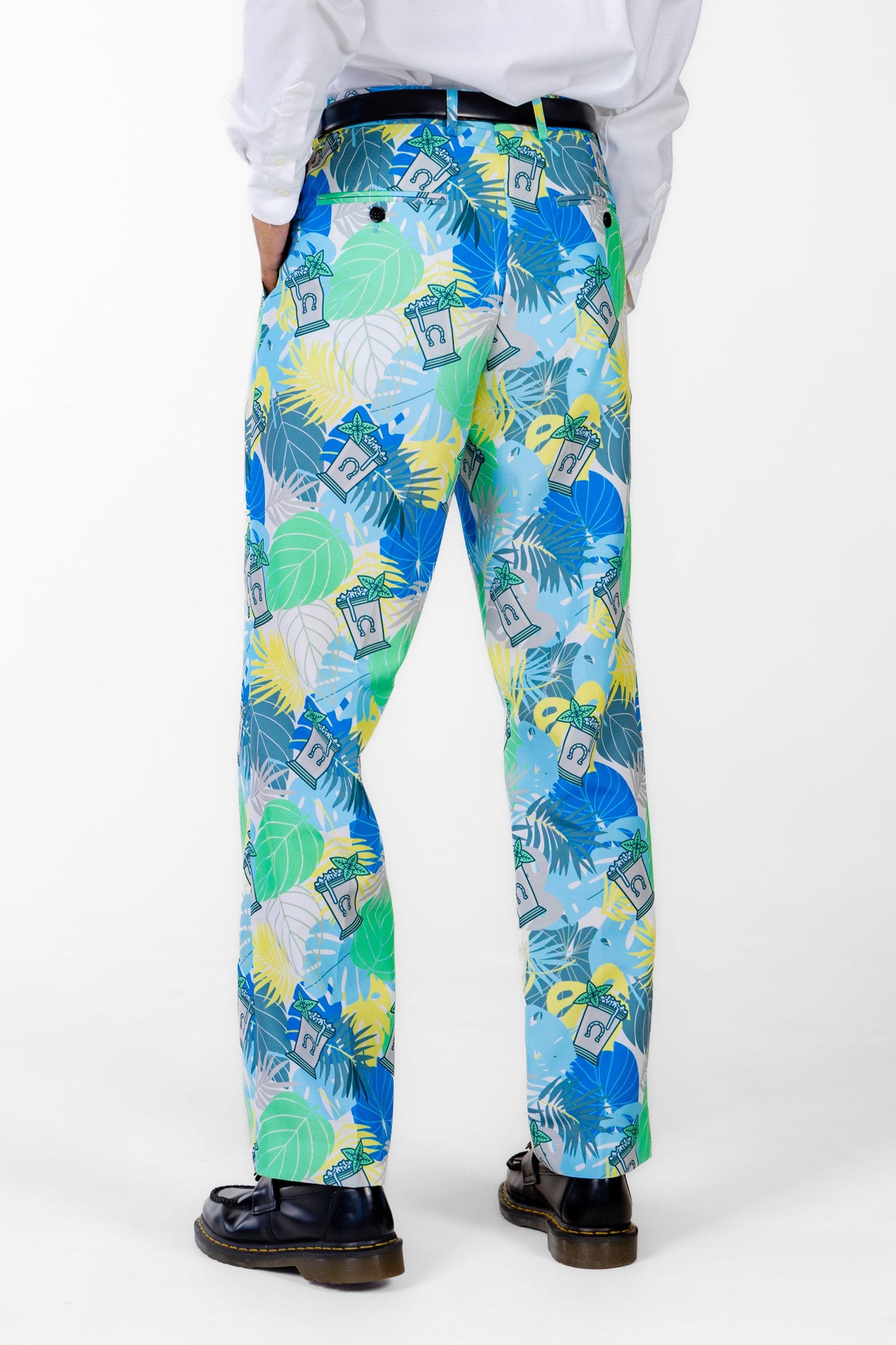  The Minty Fresh | Tropical Derby Suit Pants