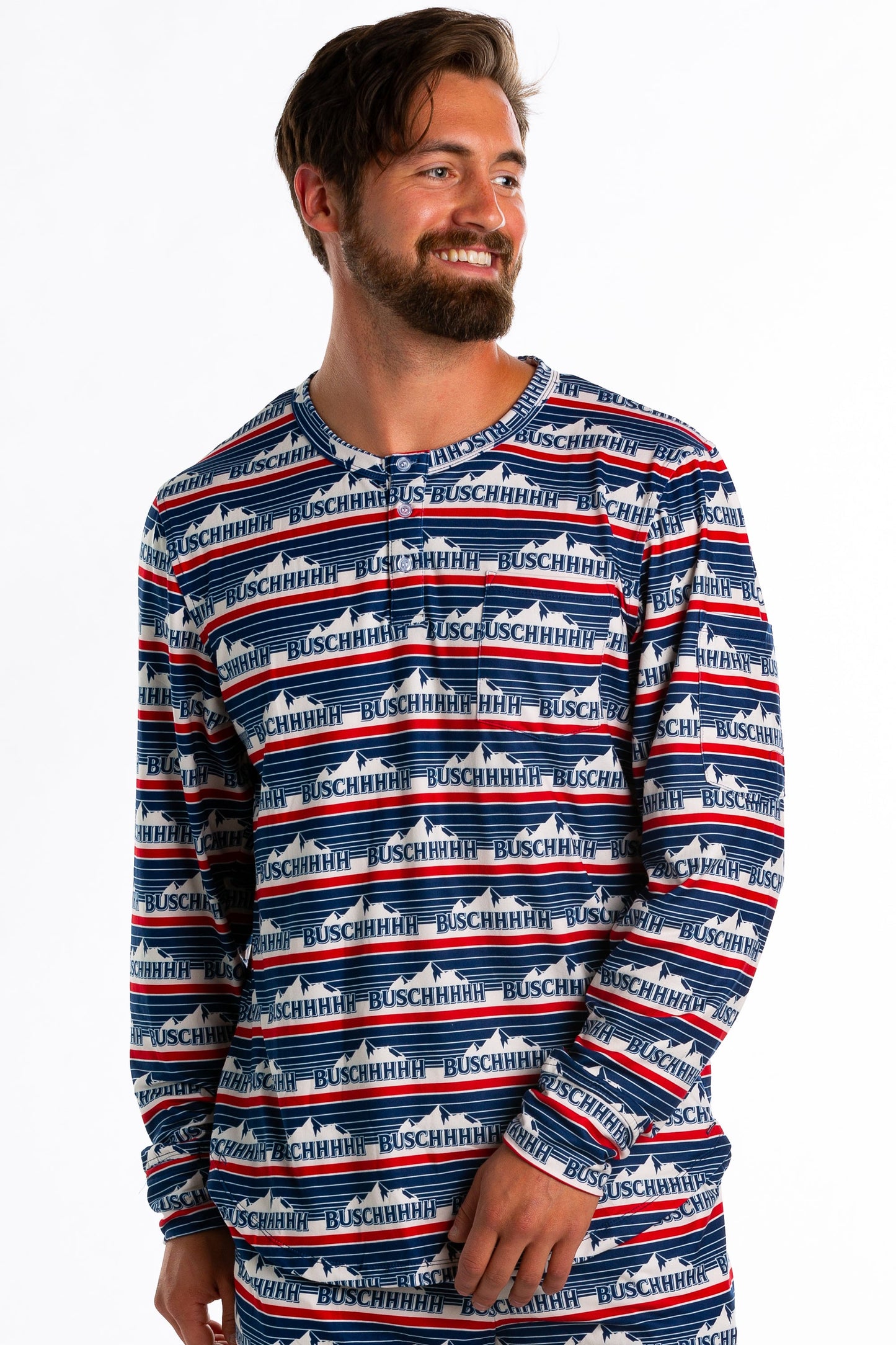  The Mountain Stream | Mens Retro Busch Pajama Top