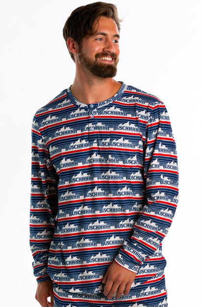  The Mountain Stream | Mens Retro Busch Pajama Top